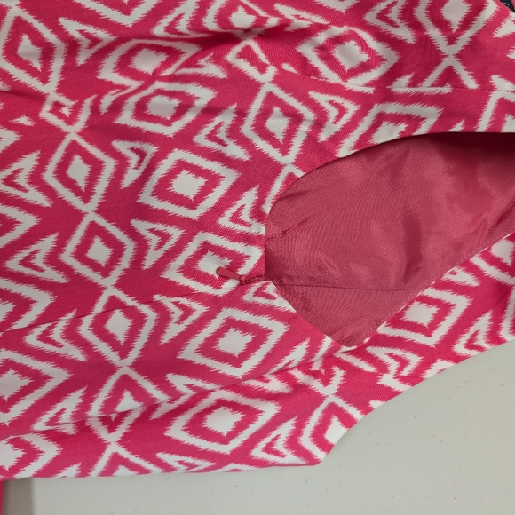 Brooks Brothers Pink Geometric Pattern Dress - Picture 5 of 5